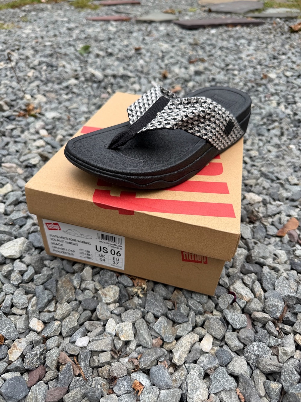 Fitflop women sandals new with box